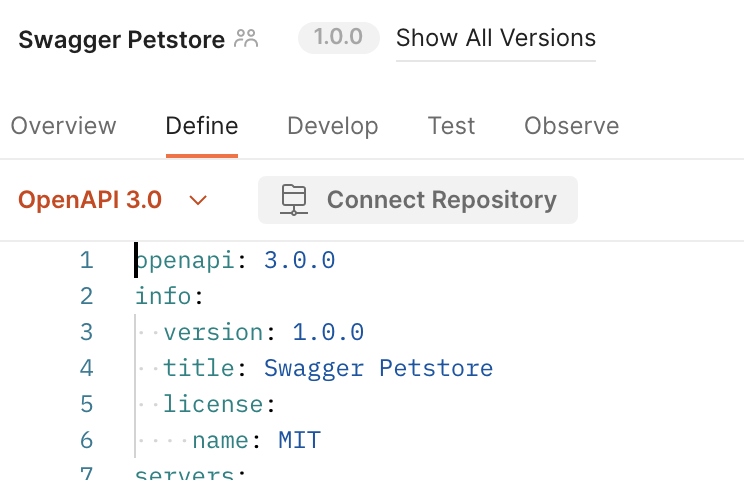 Swagger Petstore API