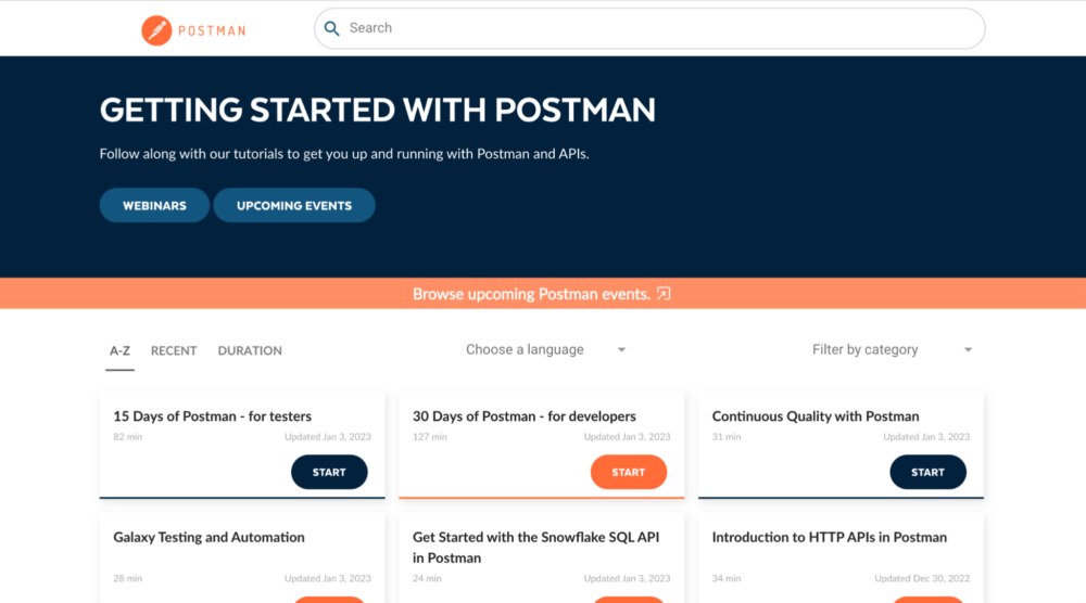 Follow along with these hands-on tutorials to get you up and running with Postman and APIs quickly