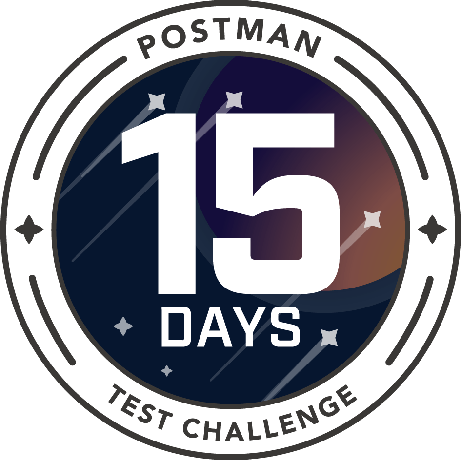  15 Days of Postman badge